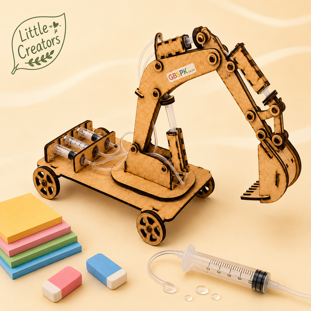 Excavator Crane Standard - School Project Kit