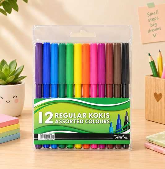 Treeline | Regular Kokis – 12 Assorted Colours