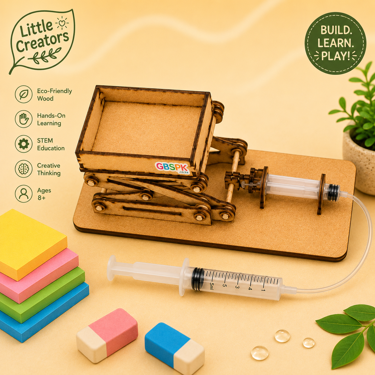 Hydraulic Lift - School Project Kit