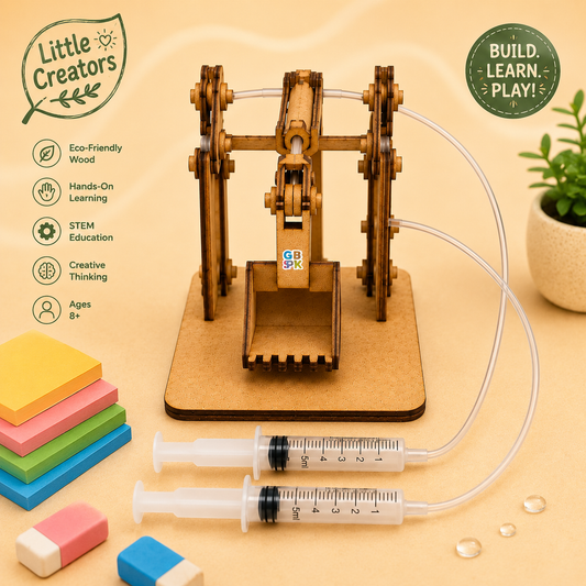 Excavator Medium Size - School Project Kit
